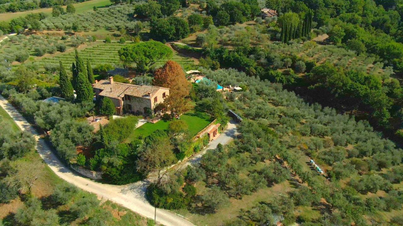 Villa Fontanaro Farm And Culinary School Paciano Exterior foto