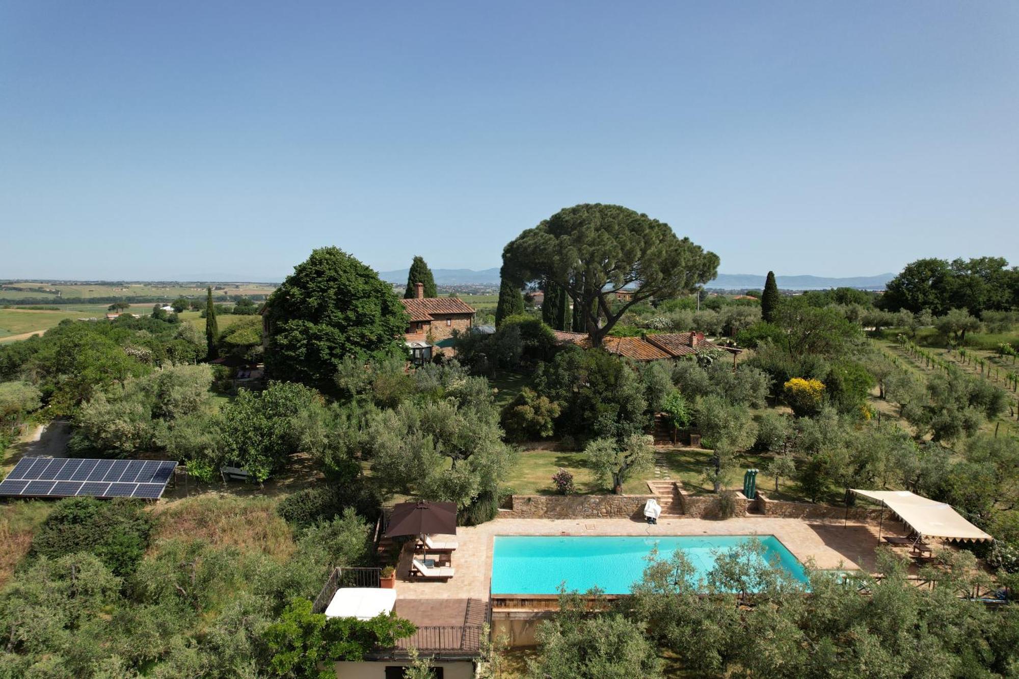 Villa Fontanaro Farm And Culinary School Paciano Exterior foto