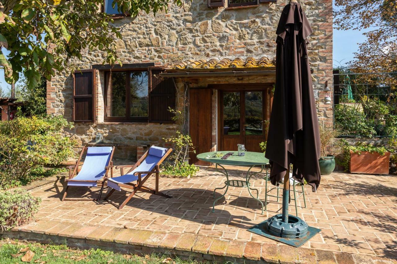 Villa Fontanaro Farm And Culinary School Paciano Exterior foto